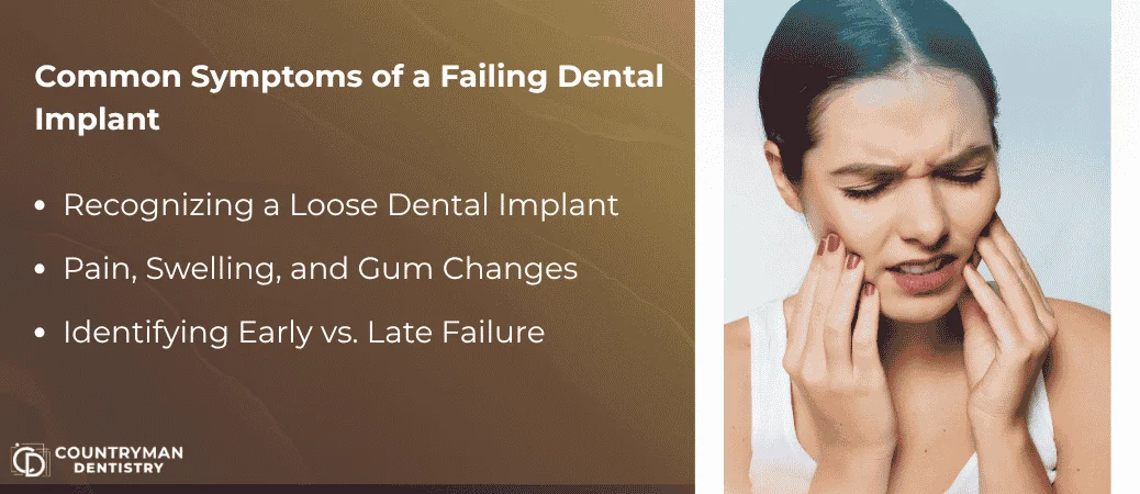 Warning Signs And Symptoms Of Implant Failure