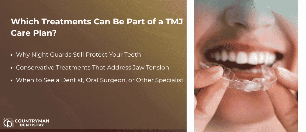 What Else Should Be Part of a TMJ Care Plan