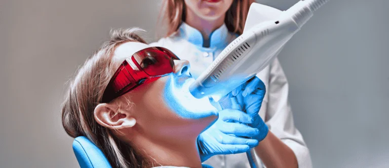 professional teeth whitening for deep stains